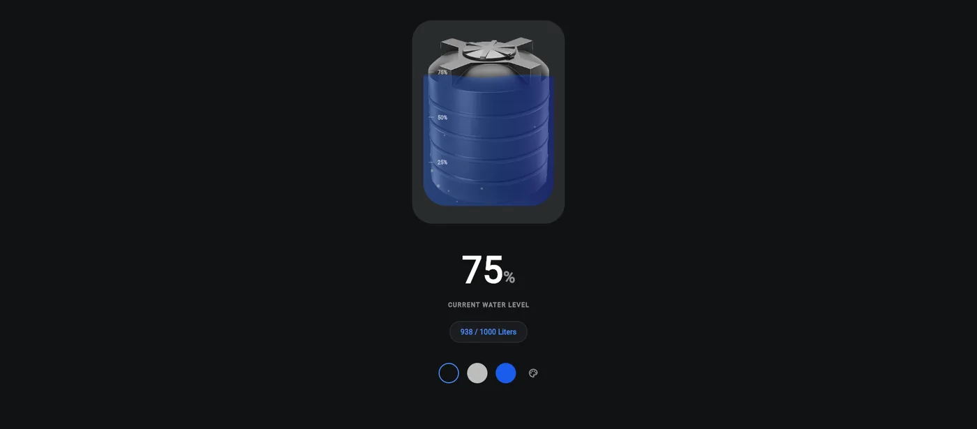 Smart Tank Level Monitor — screenshot 1